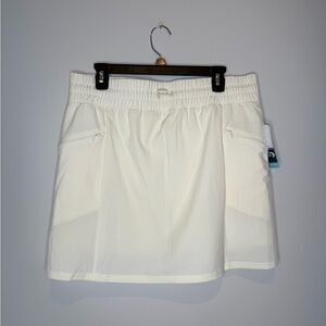 White Elastic Waist Skirt nwt